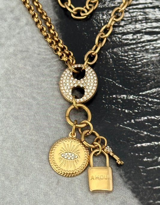 LOCKED IN LOVE NECKLACE