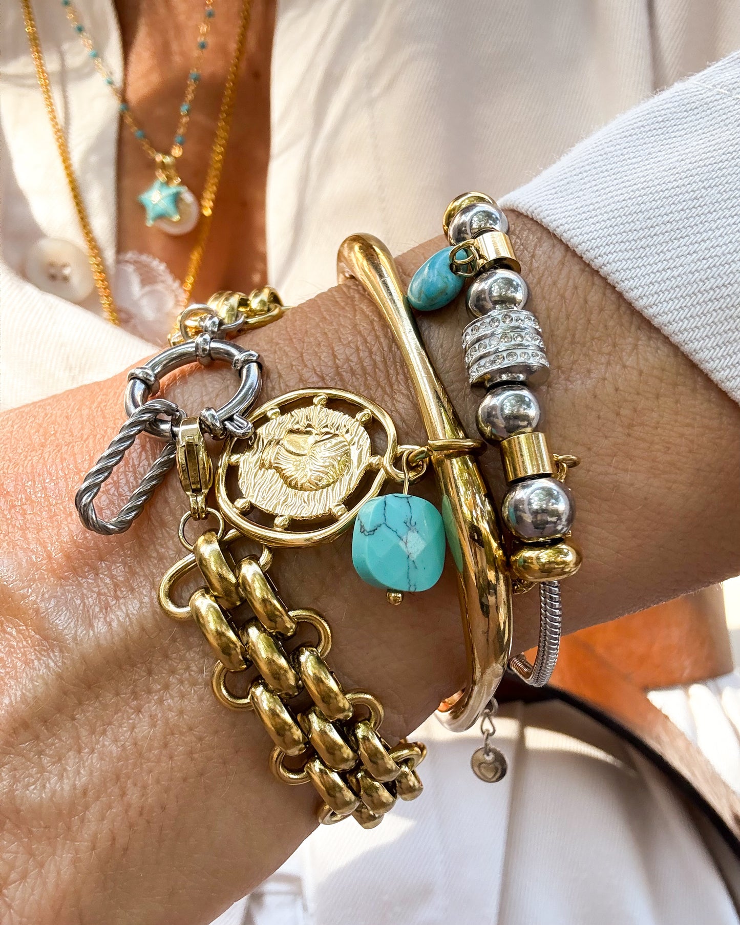 BLUEWAVE CHARM BRACELET