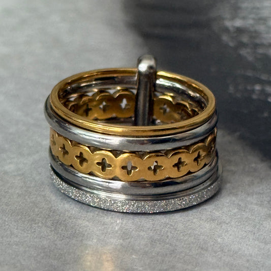 CROSS GLOW RING (Size 9)