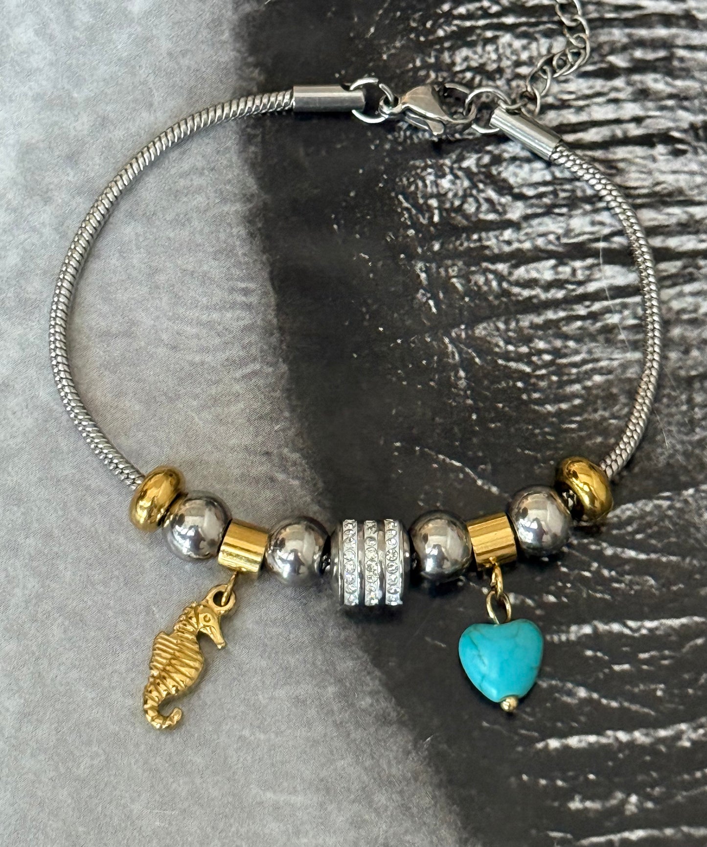 BLUEWAVE CHARM BRACELET