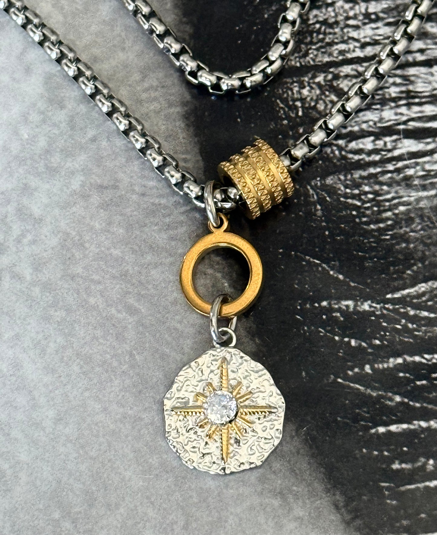 STAR MEDALLION NECKLACE (New version)