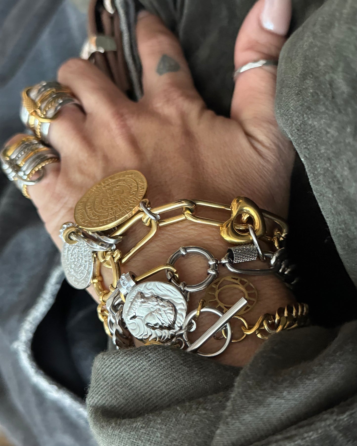 LOCKED HEART BRACELET