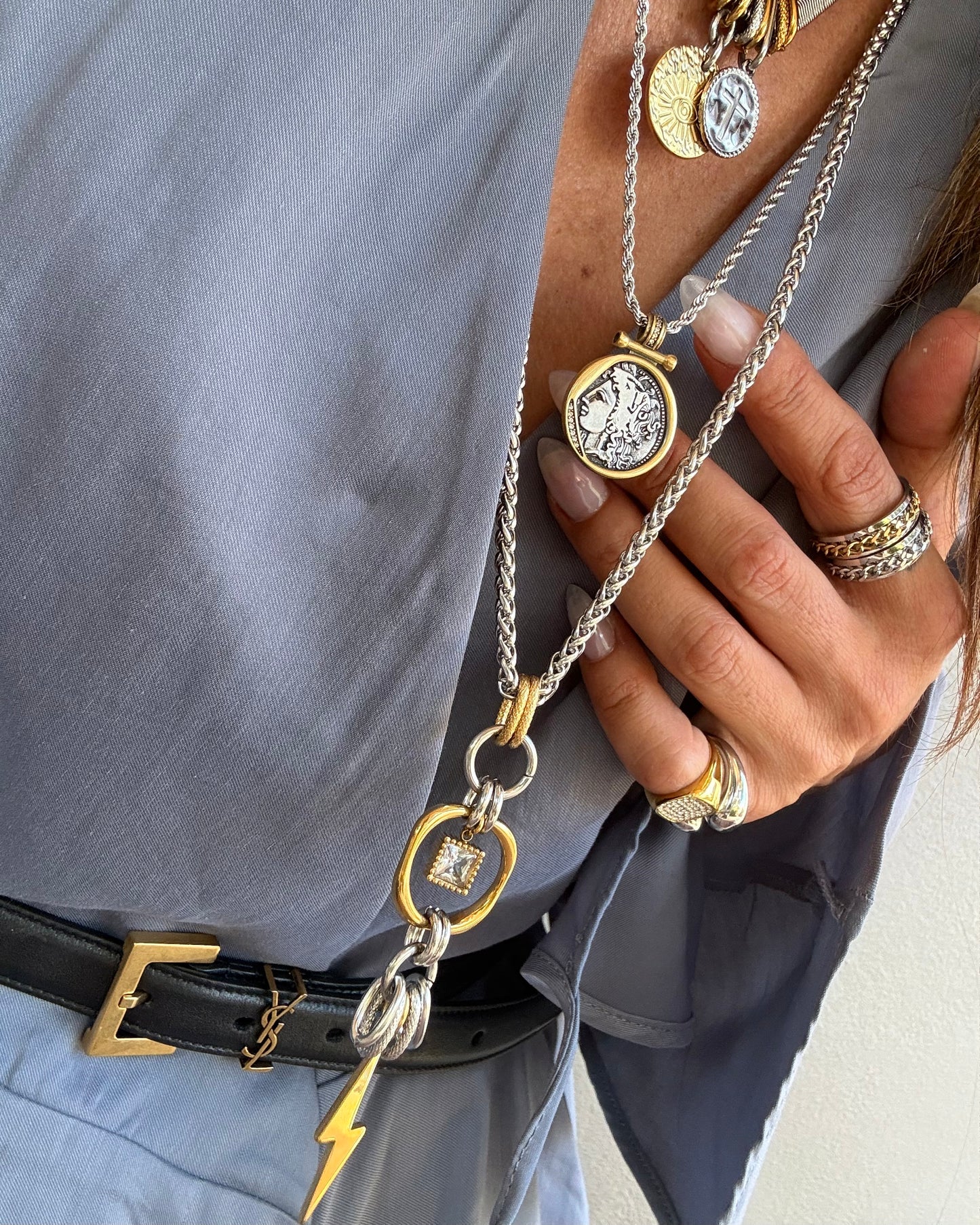 THUNDER DROP NECKLACE