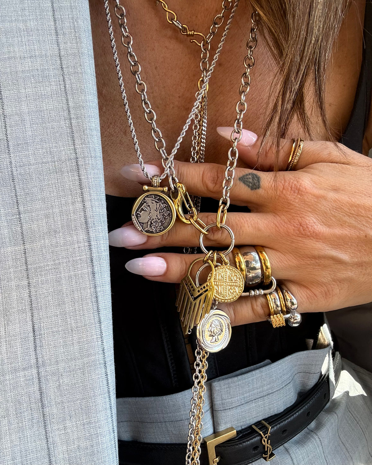 CHARM LAYER NECKLACE