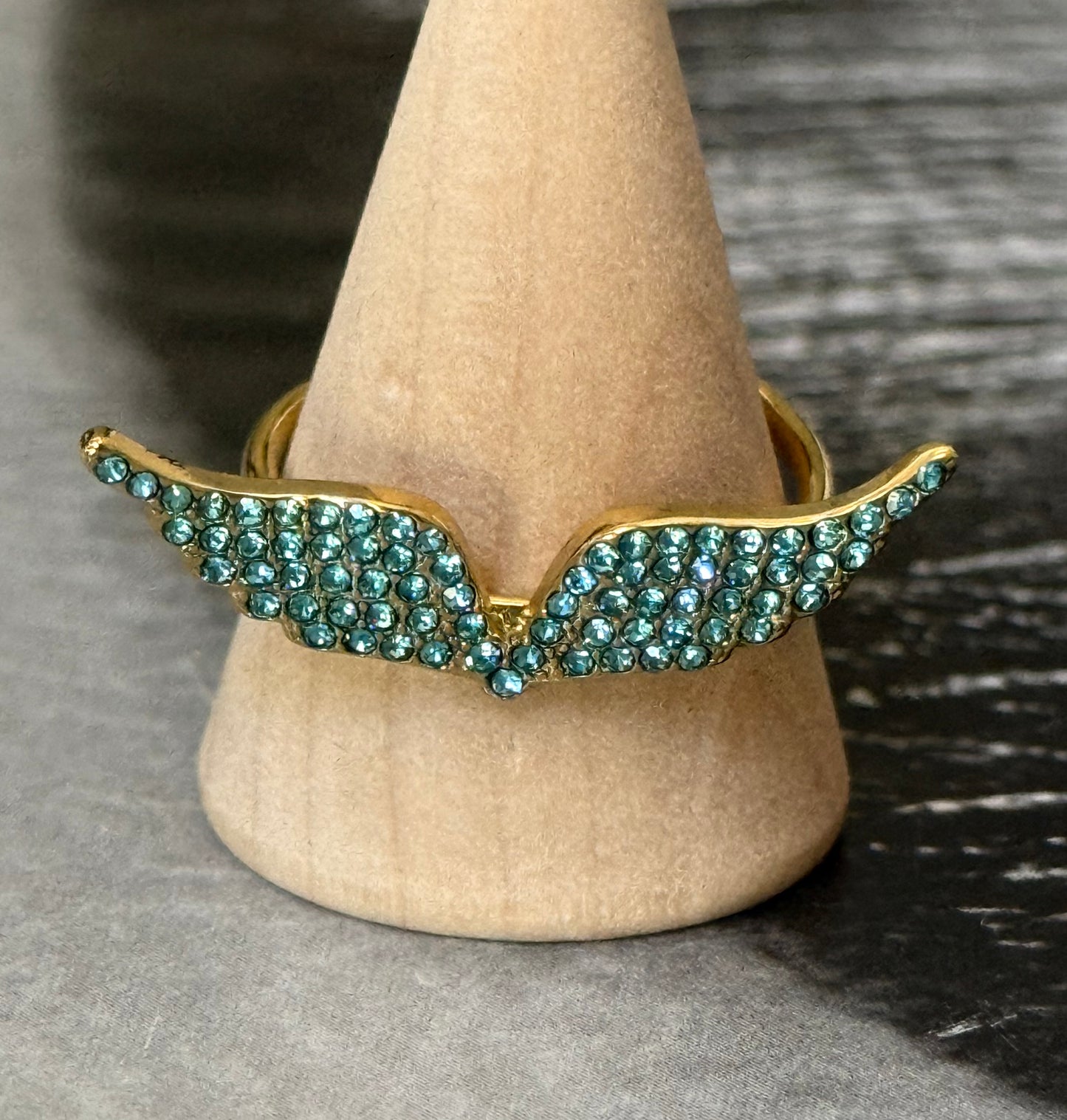 TURQUOISE WINGS RING
