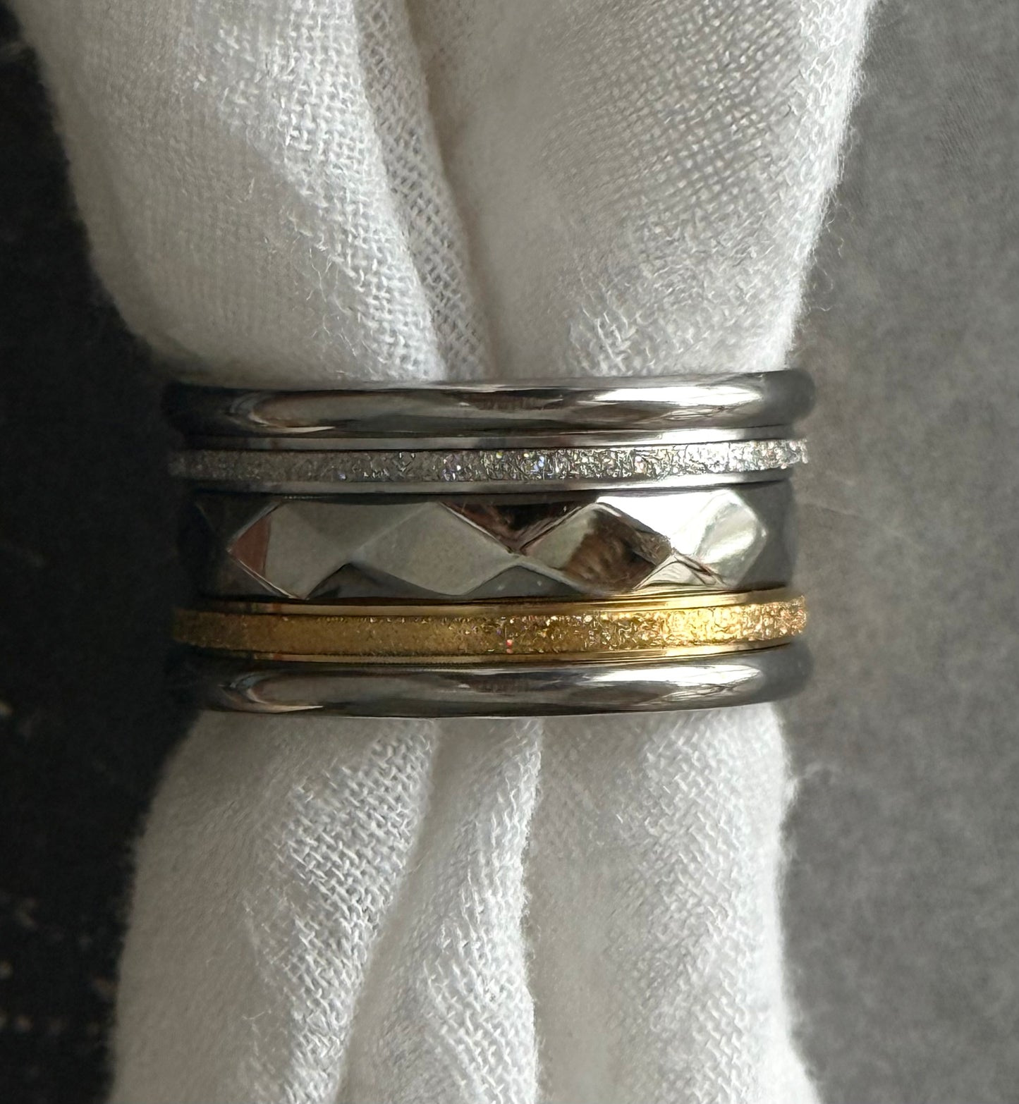 MIX BOND RING (SIZE 10)
