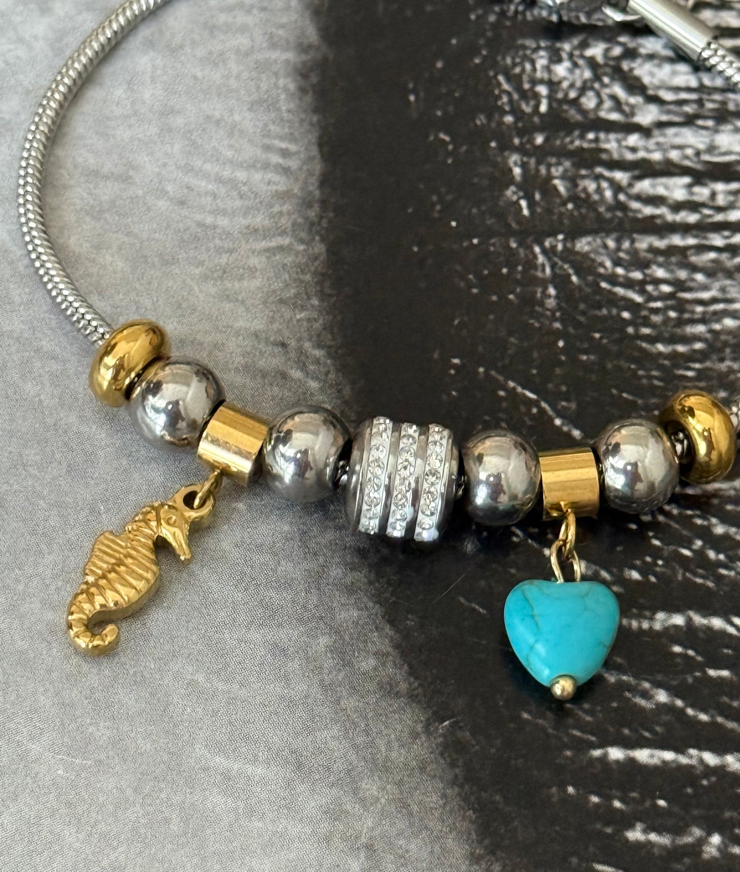 BLUEWAVE CHARM BRACELET