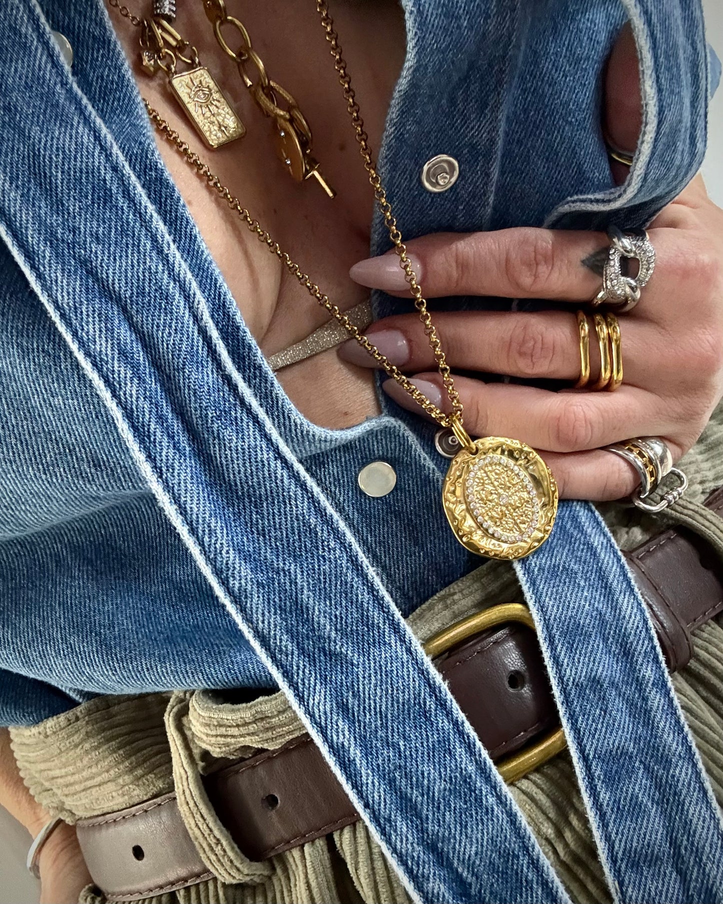 TIMELESS COIN NECKLACE