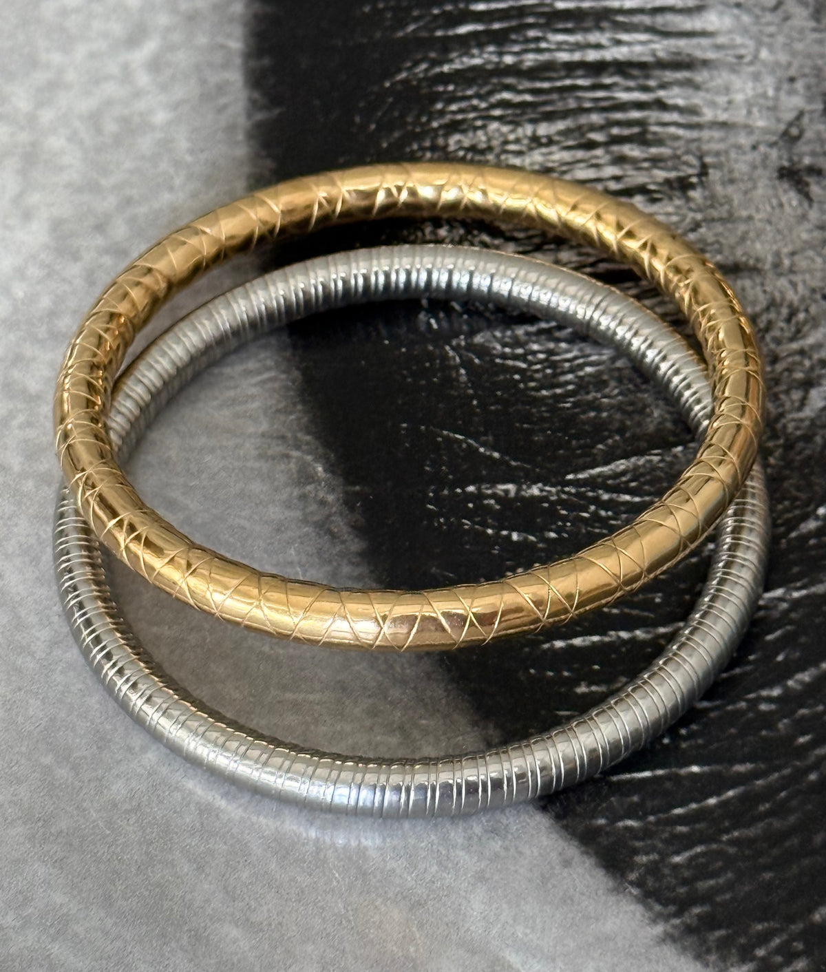 SET GOLD & SILVER BANGLES