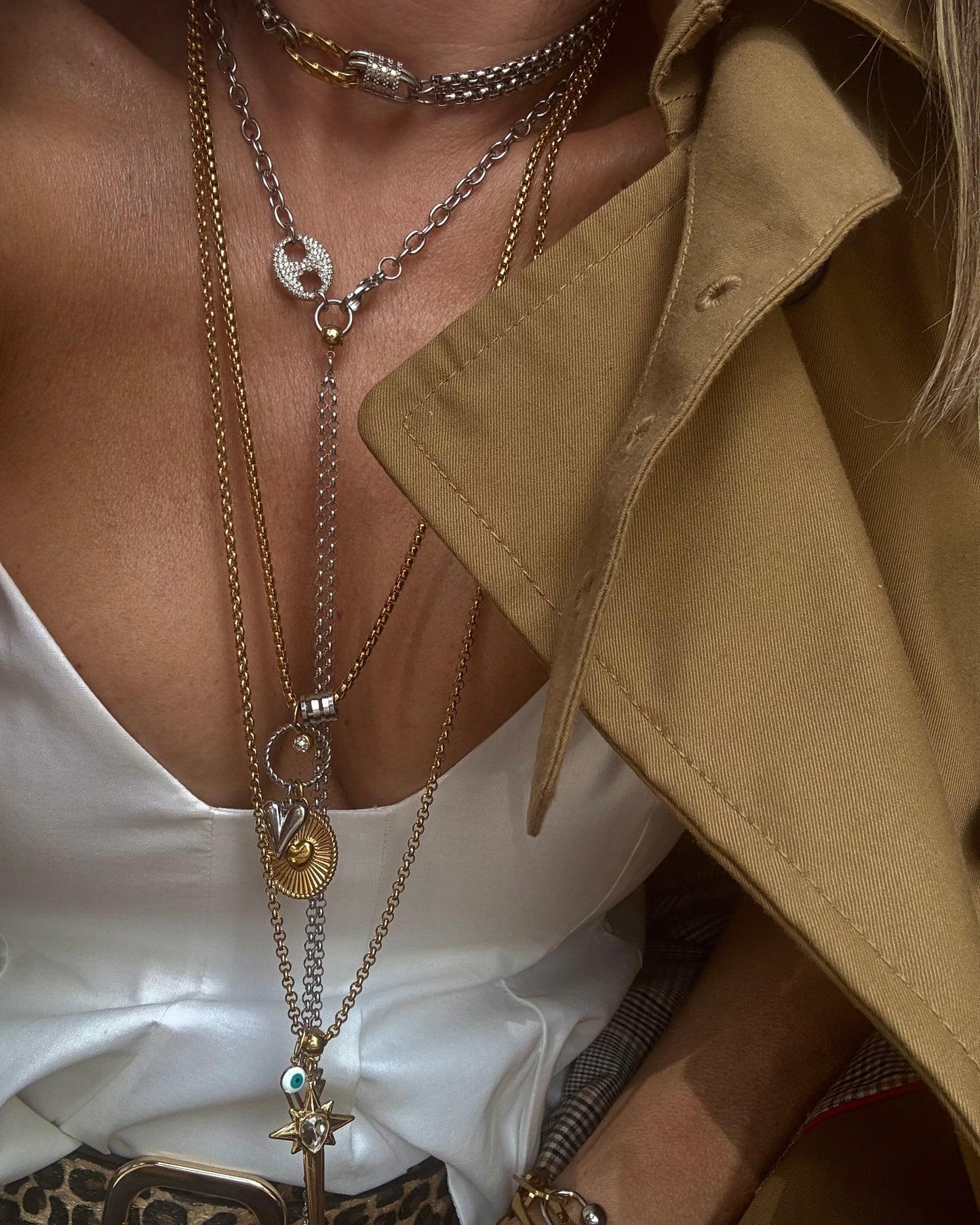 BOLD FUSION CHOKER BRACELET