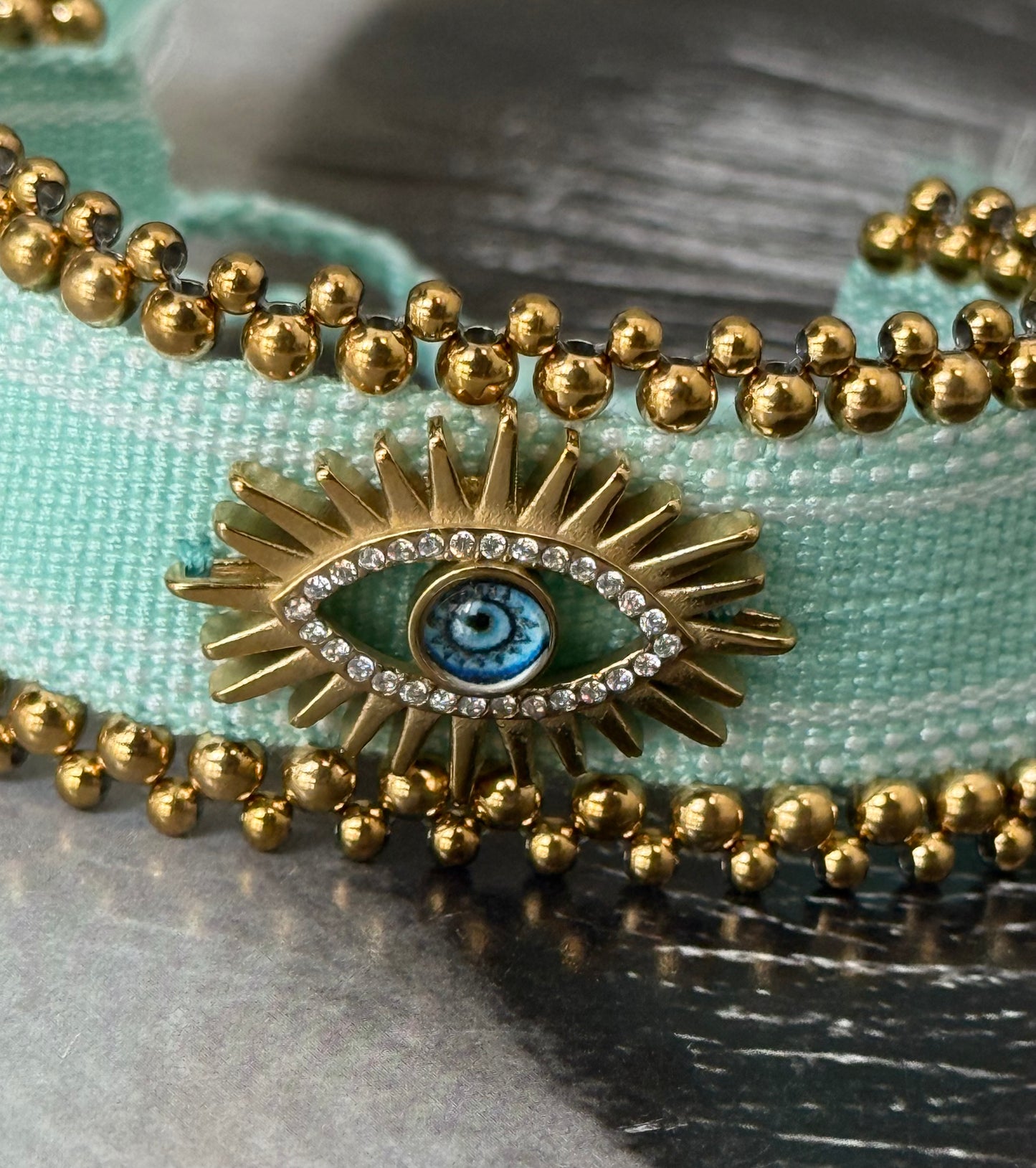 EYE CHARM ADJUSTABLE BRACELET