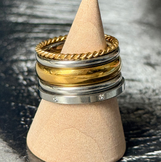 BOLD CONNECTION RING (SIZE 7)