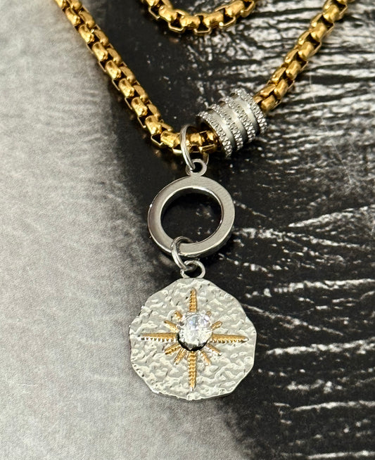STAR MEDALLION NECKLACE