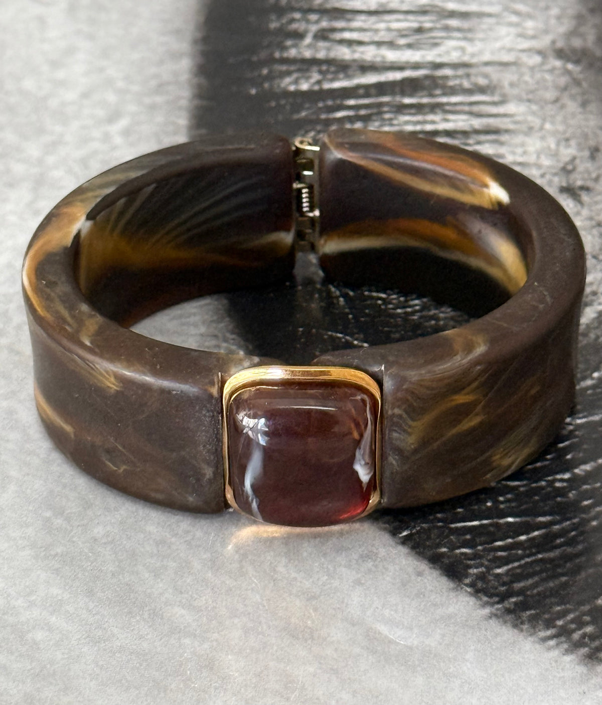 BROWN STATEMENT CUFF