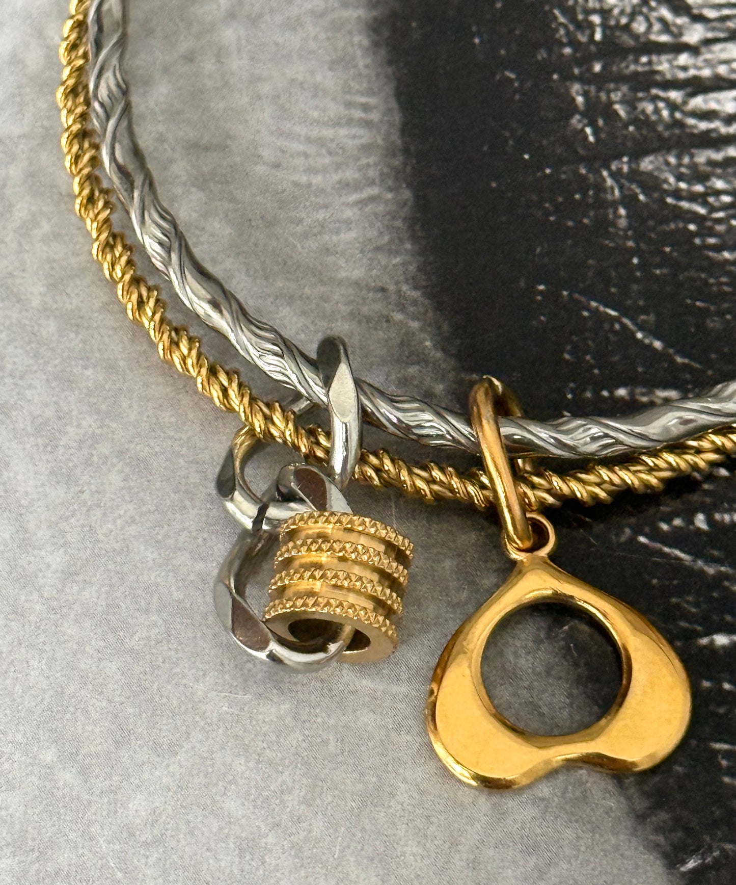 MIX HEART BANGLE