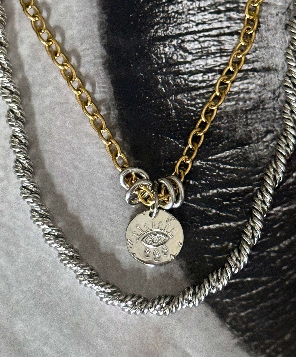 TWISTED DUO NECKLACE