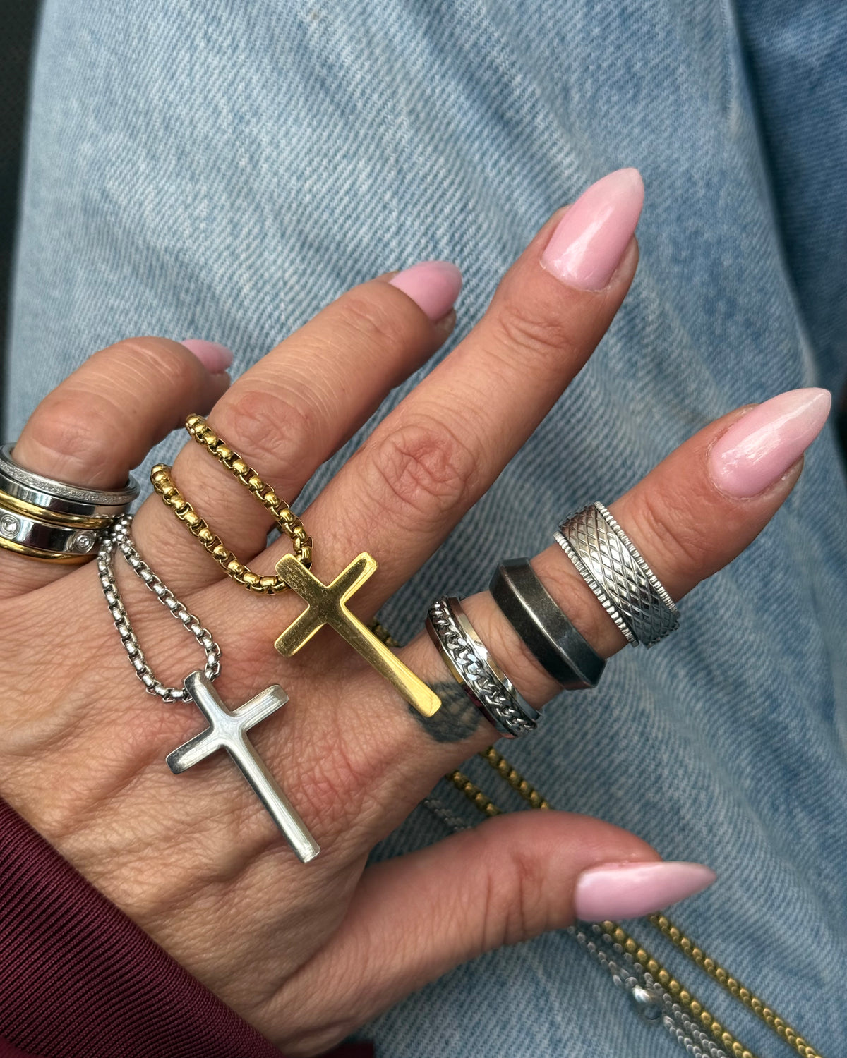 ANTHRACITE BOLD RING