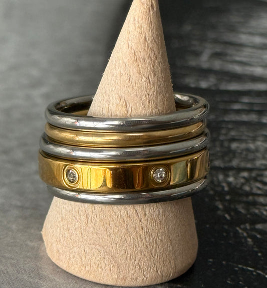 ESSENTIAL LAYERS RING (SIZE 10)