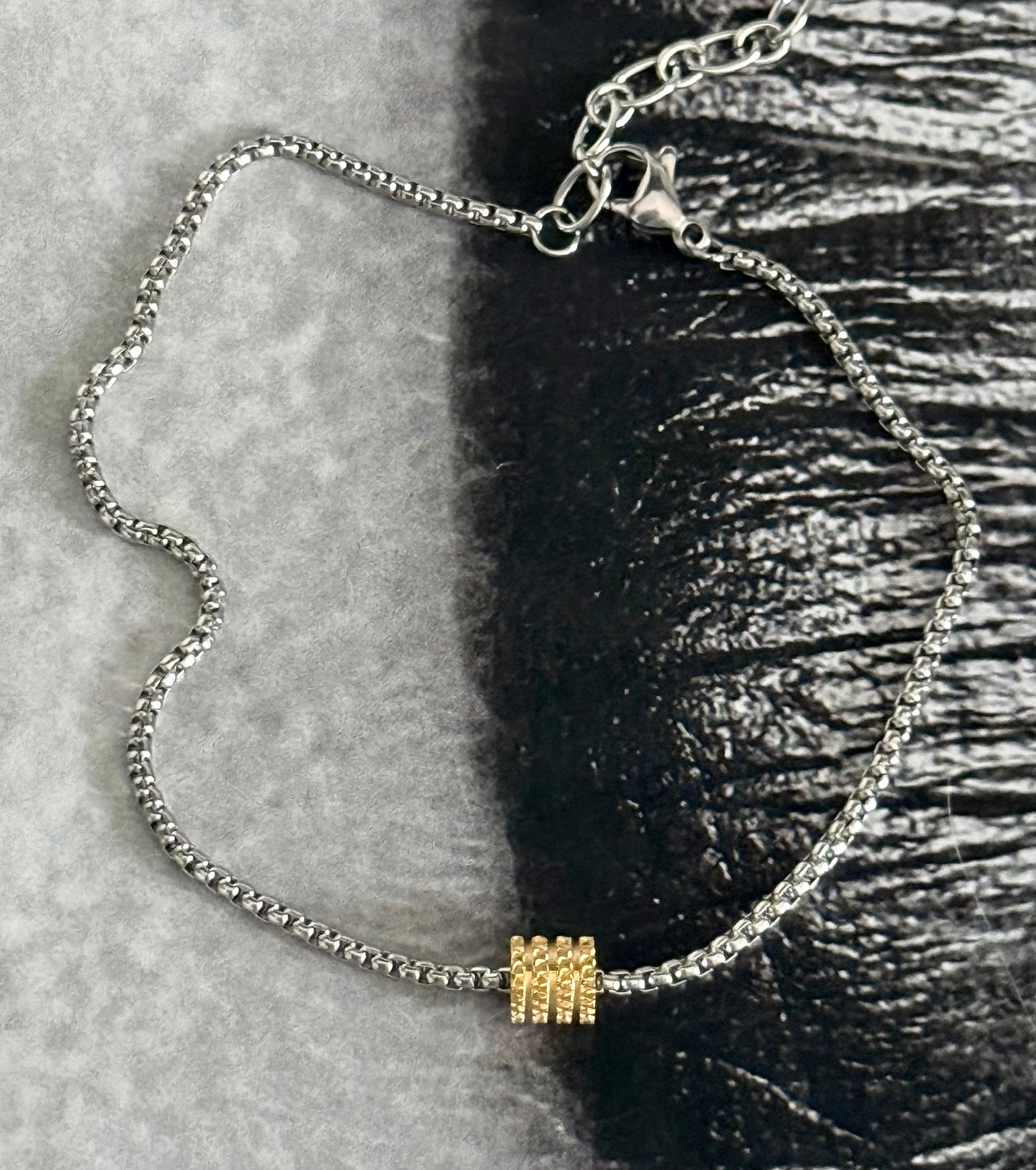 GOLD BAR ANKLET