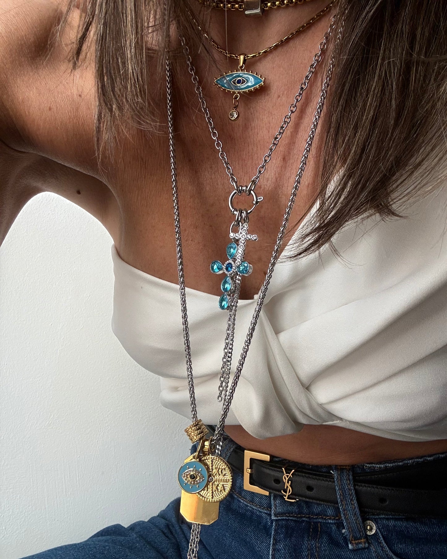 AZURE EYE NECKLACE