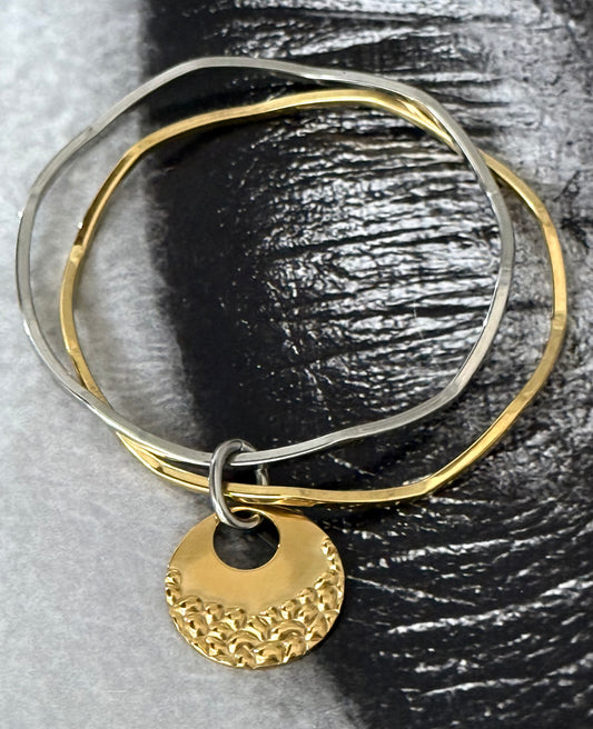 WAVE DUO BANGLE