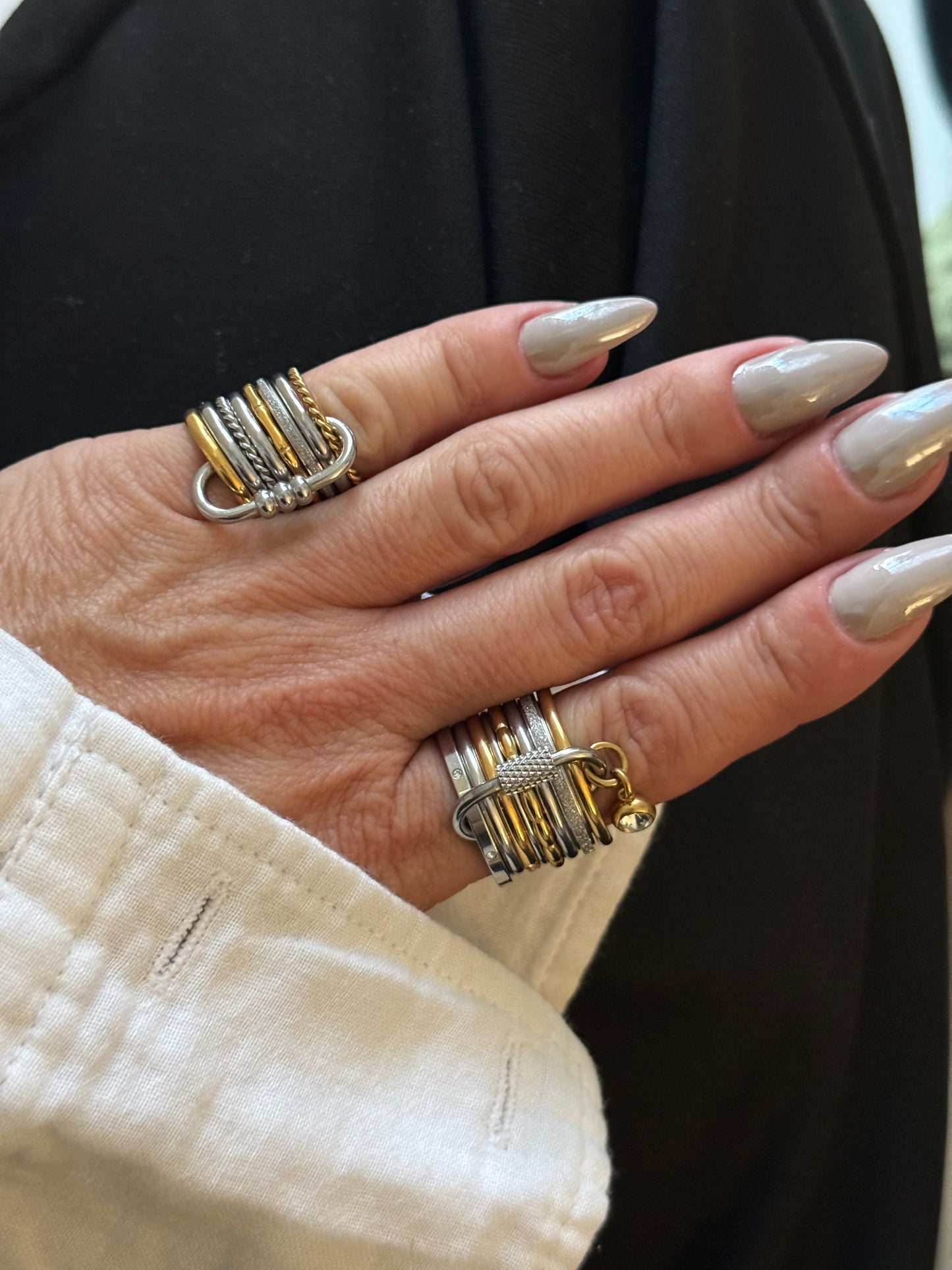 POWER EIGHT RING (SIZE 4)