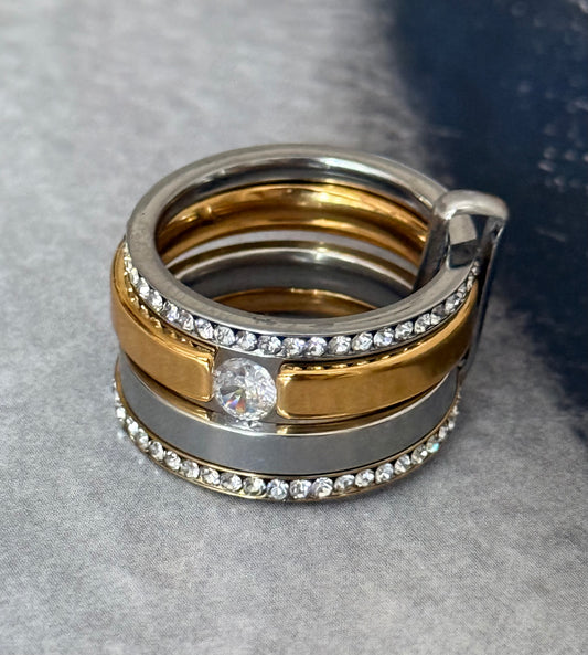 MIX & MATCH STACKING RING (Size 7 & 8)