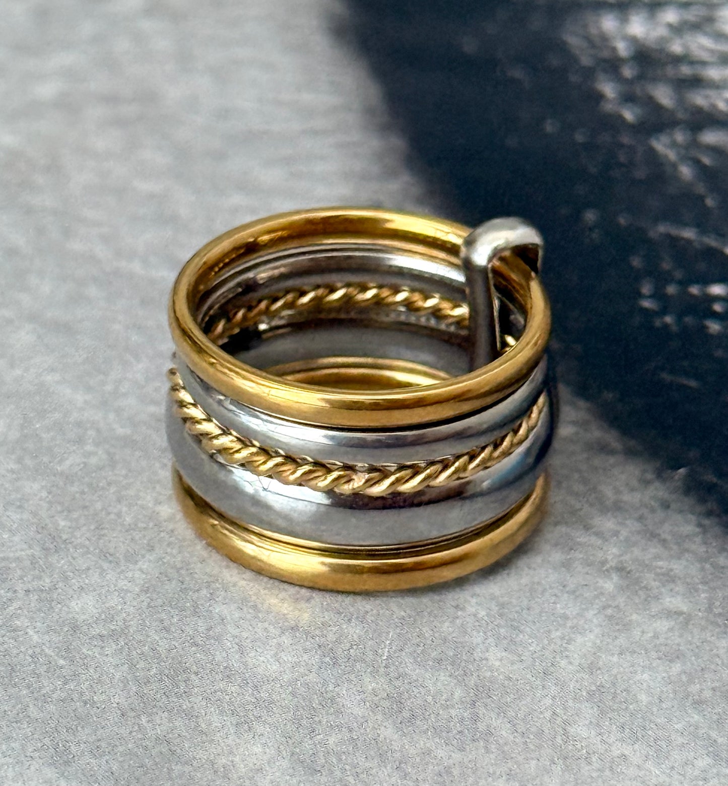 CHEVALIER MIX RING (Size 6)