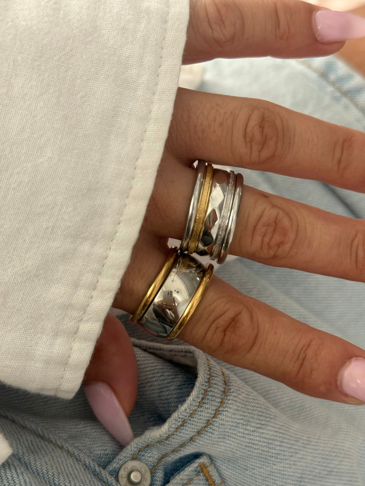 MIX BOND RING (SIZE 10)
