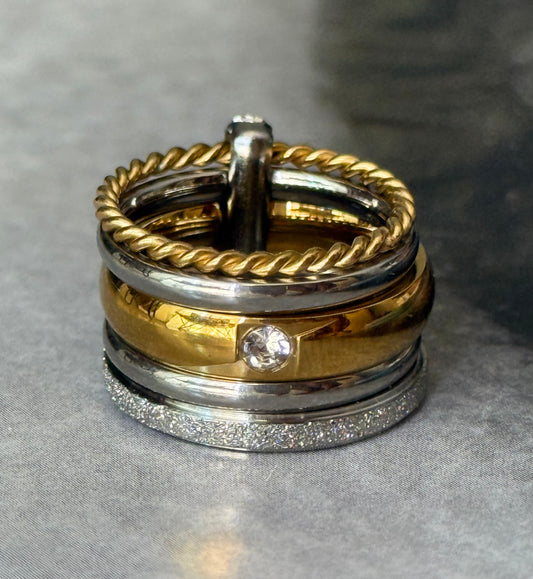 CHEVALIER CORE SET RING ( Size 5)