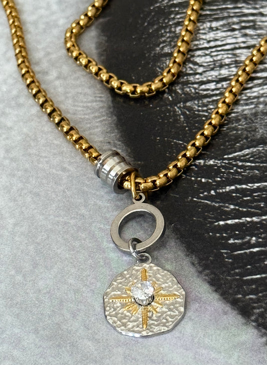 STAR MEDALLION NECKLACE