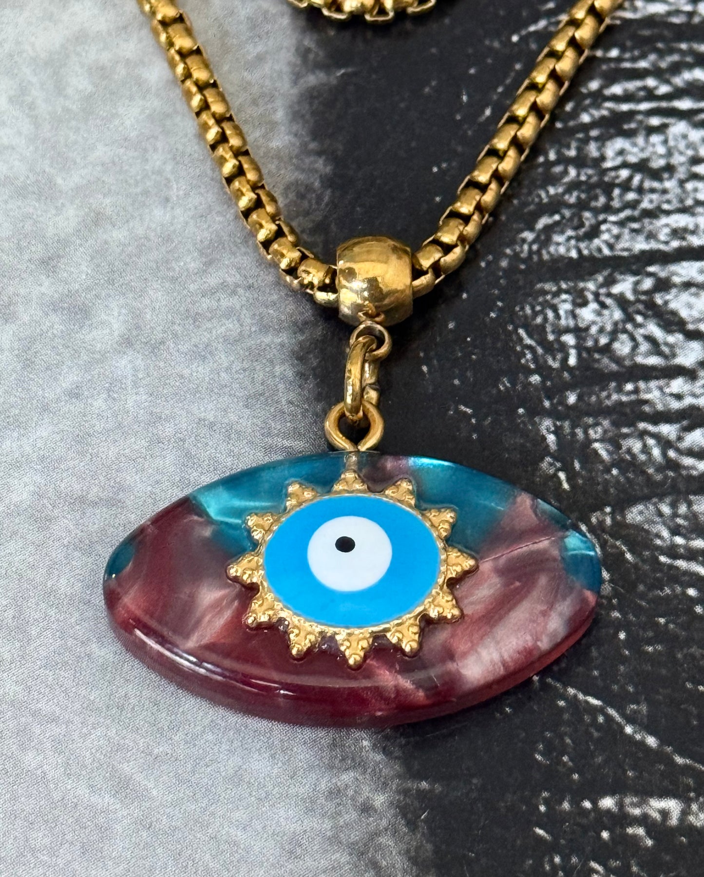 RAINBOW EYE NECKLACE