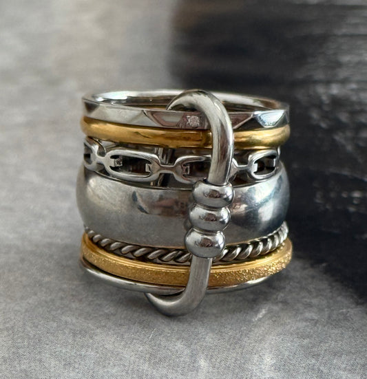 CHEVALIER TRINITY CHAIN RING (size 6)