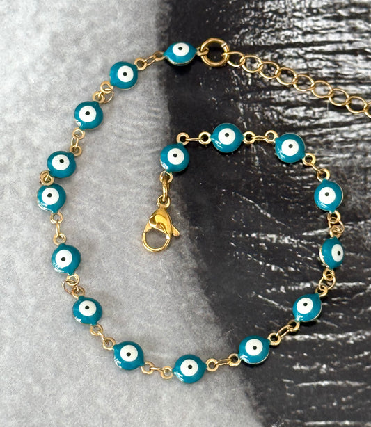 BLUE EYE ANKLET