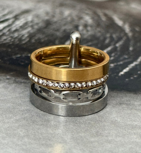 CHEVALIER CHAIN CLOW RING (Size 5)