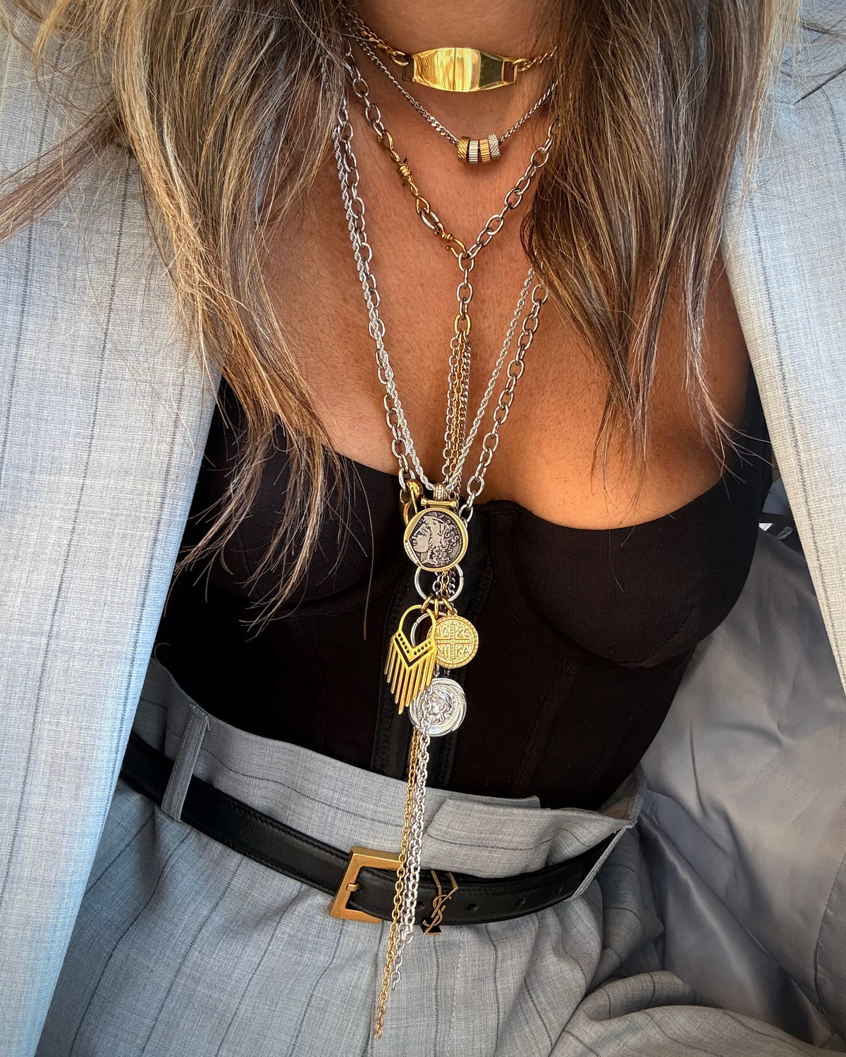 CHARM LAYER NECKLACE