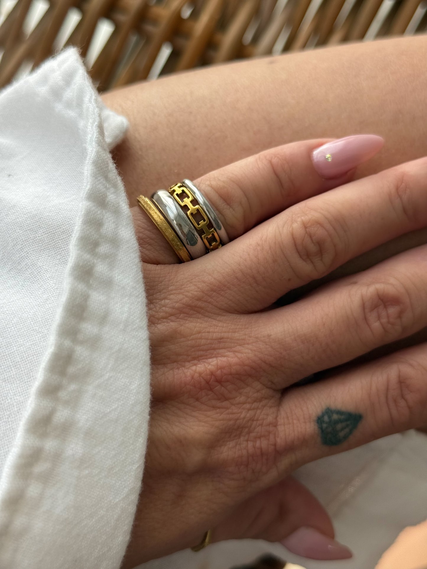 CHEVALIER LAYER GAME RING (Size 6)