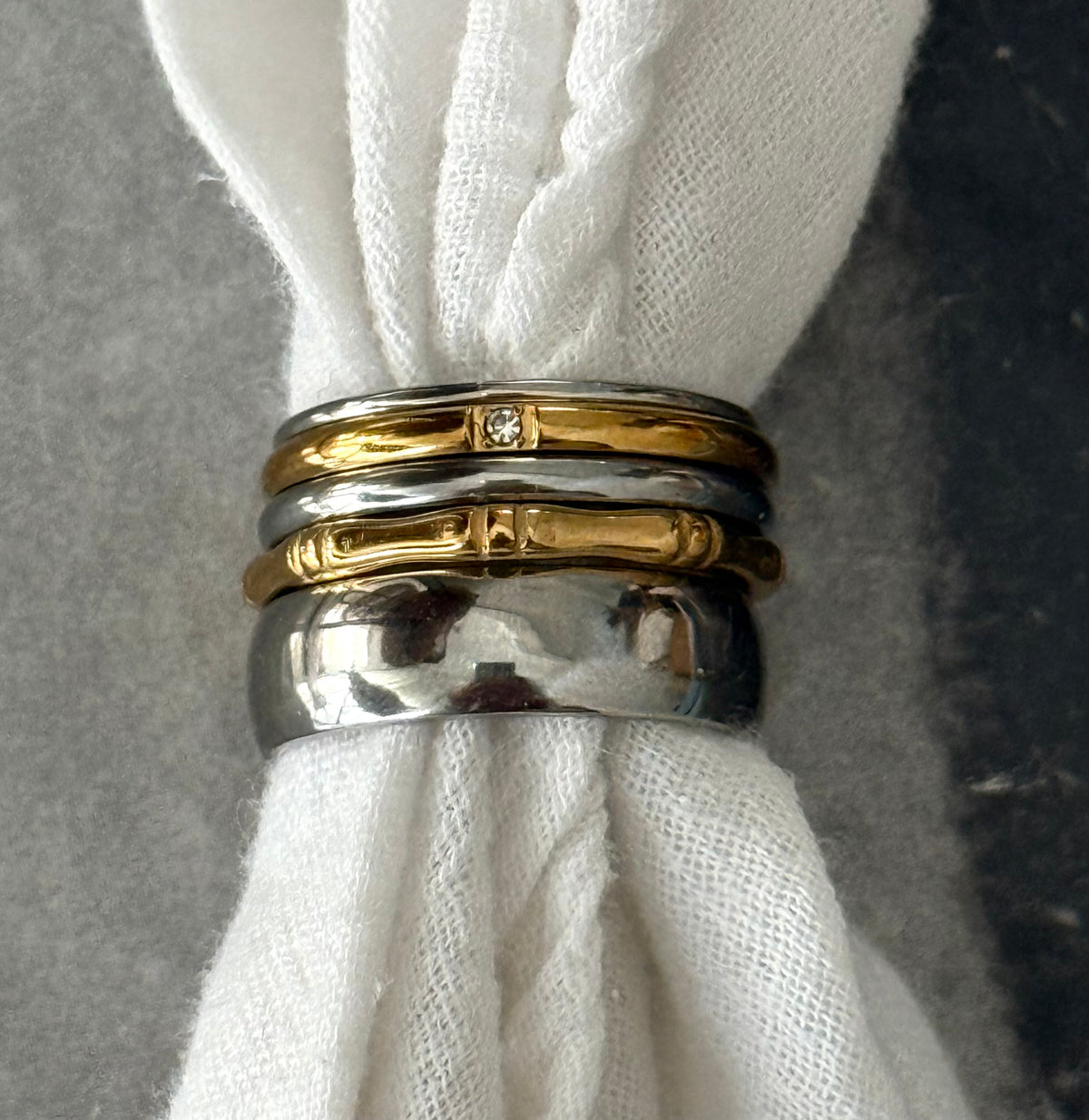 LAYERED RING (SIZE 7)