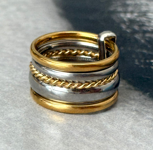 CHEVALIER MIX RING (Size 6)
