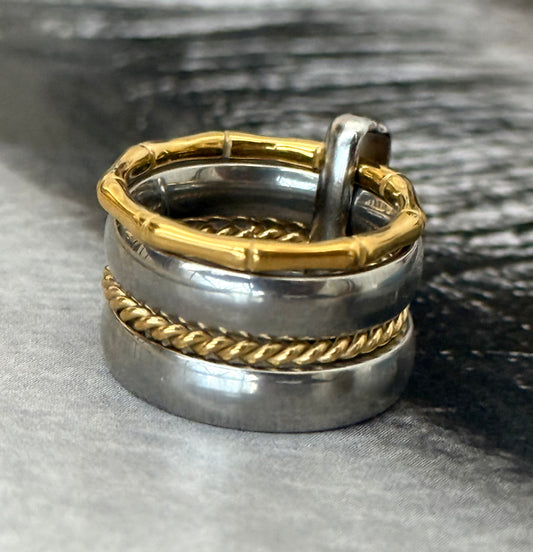 CHEVALIER ECLIPSE RING (Size 5)