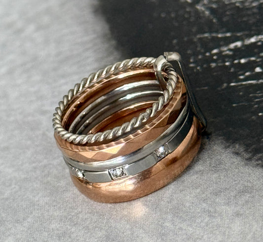 DUO GLEAM RING (Size 7 & 8)