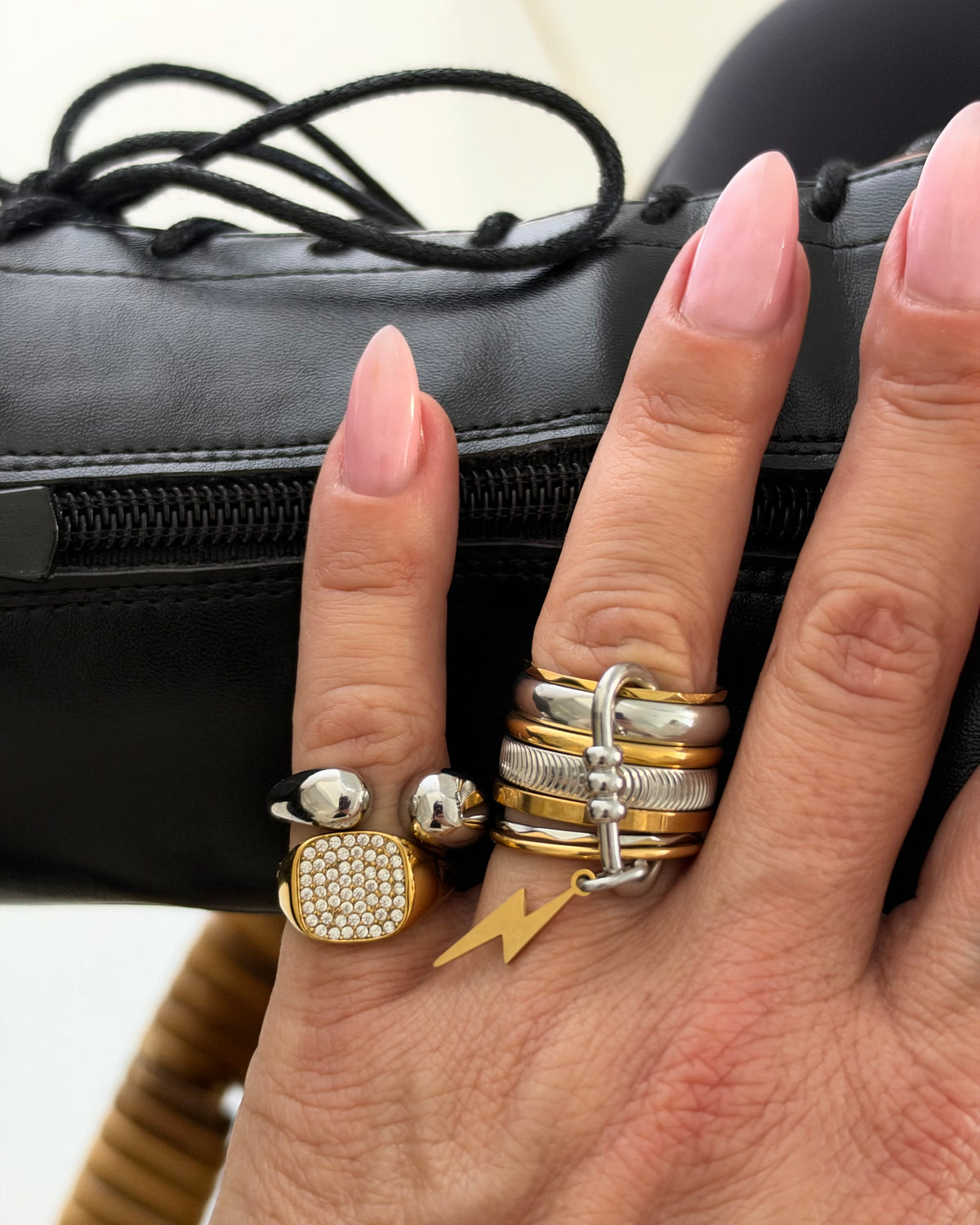 THUNDER STACK RING